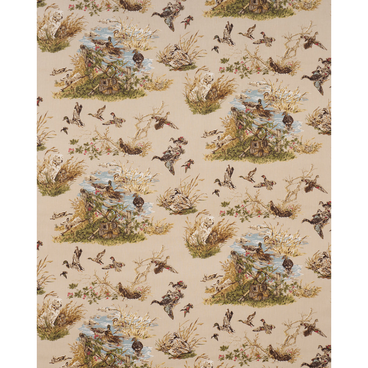 Purchase 182660 | Dog & Duck, Alabaster - Schumacher Fabric