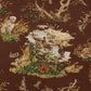 Purchase 182661 | Dog & Duck, Brown - Schumacher Fabric