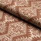 Purchase 182700 | Berkeley Hand Printed Silk, Chestnut - Schumacher Fabric