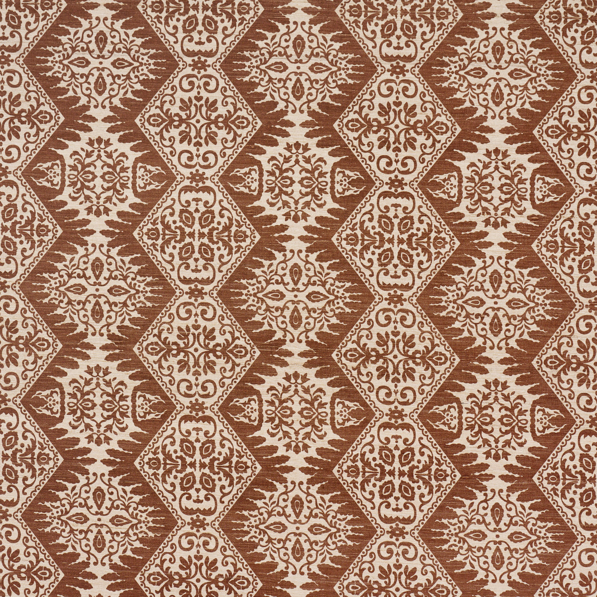 Purchase 182700 | Berkeley Hand Printed Silk, Chestnut - Schumacher Fabric
