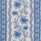 Purchase 182712 | Parvati Floral Stripe, Delft - Schumacher Fabric