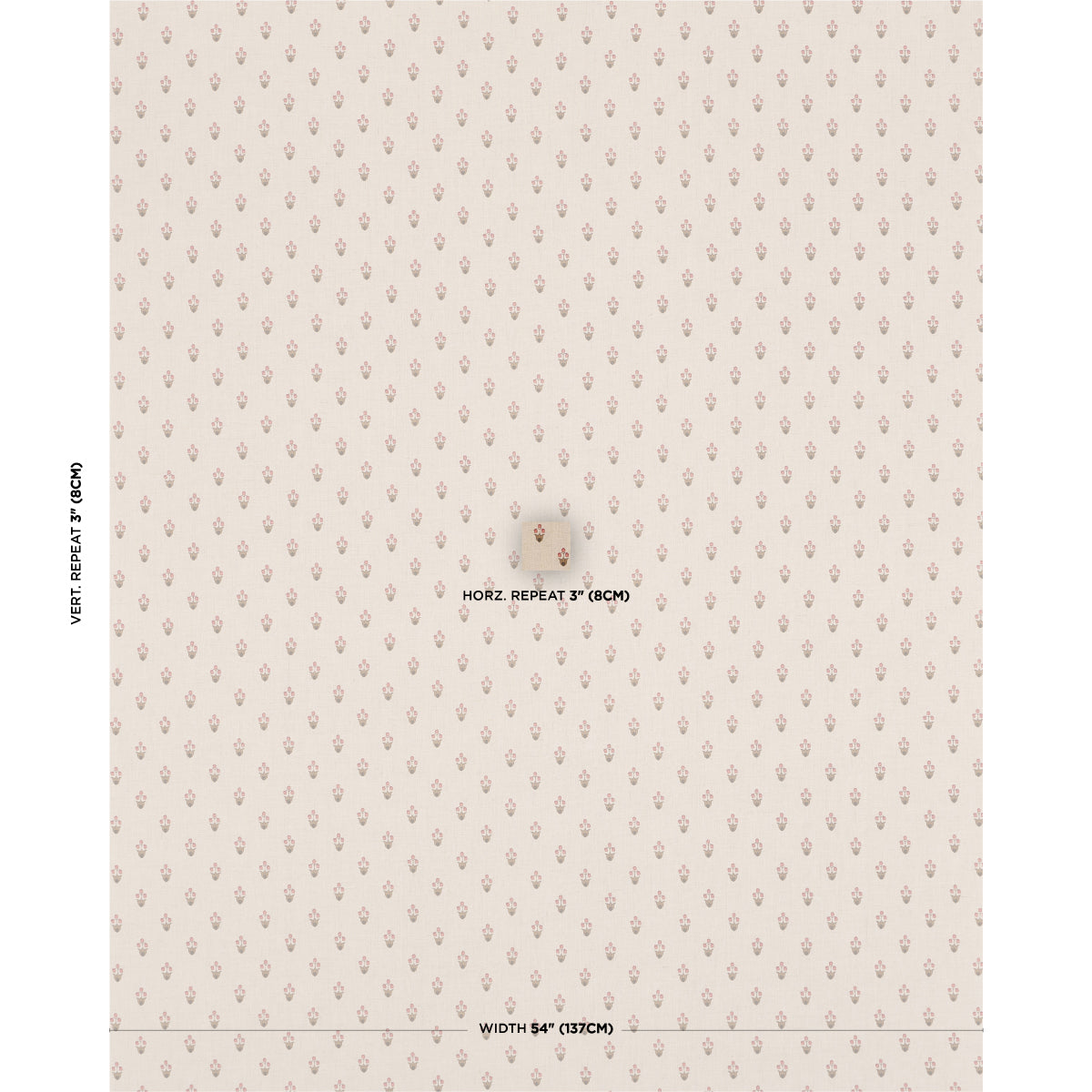 Purchase 182721 | Moira Hand Print, Spice - Schumacher Fabric