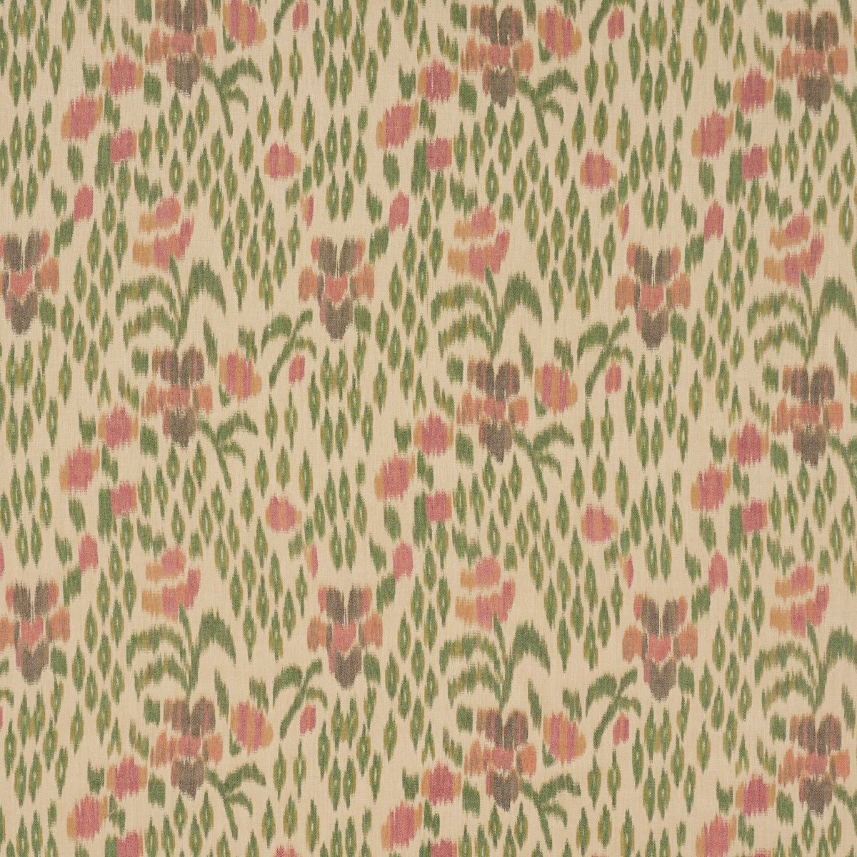 Purchase 182730 | Leonora Warp Print, Jewel - Schumacher Fabric