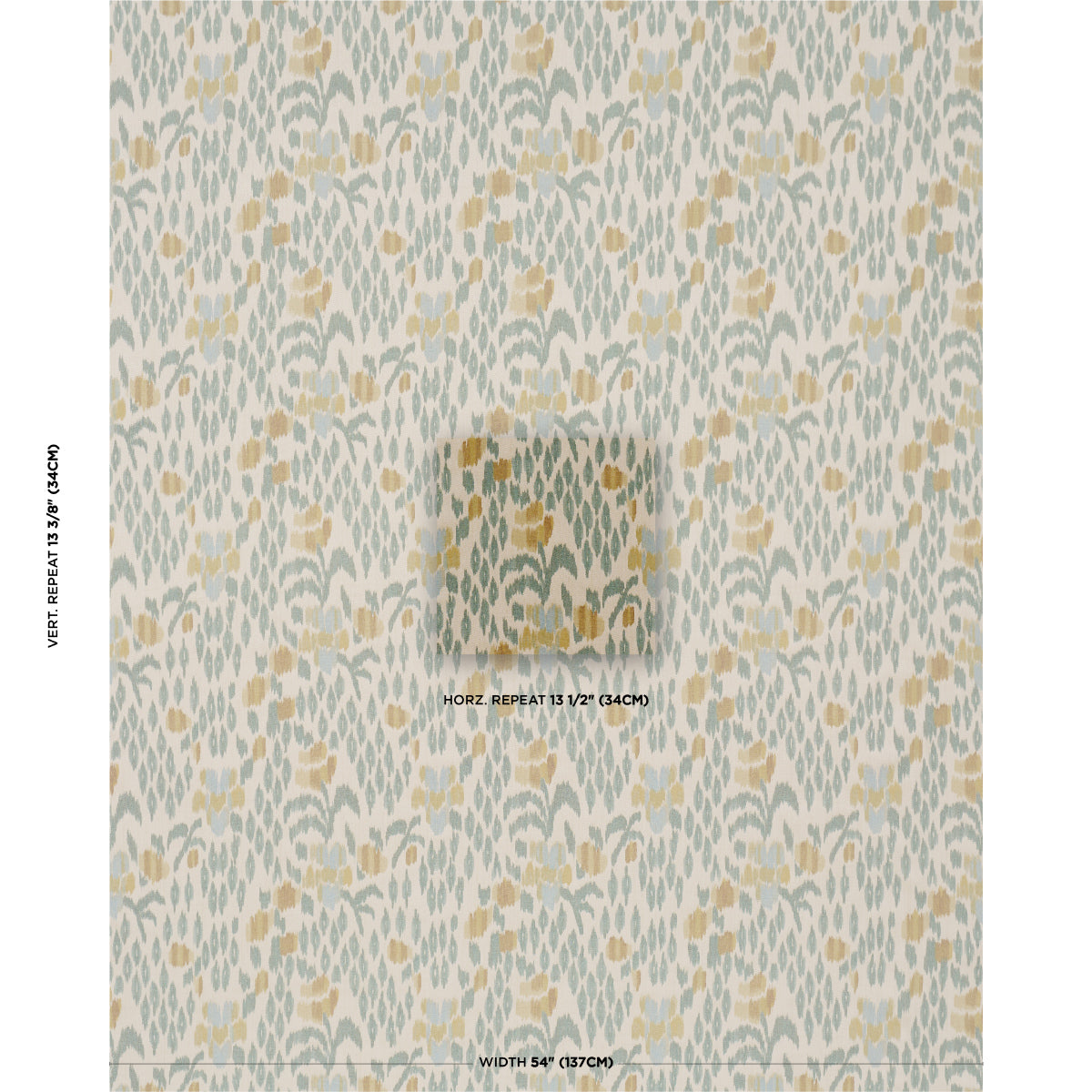Purchase 182731 | Leonora Warp Print, Citron - Schumacher Fabric