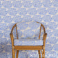 Purchase 182750 | Ramsgate Hand Block, French Blue - Schumacher Fabric