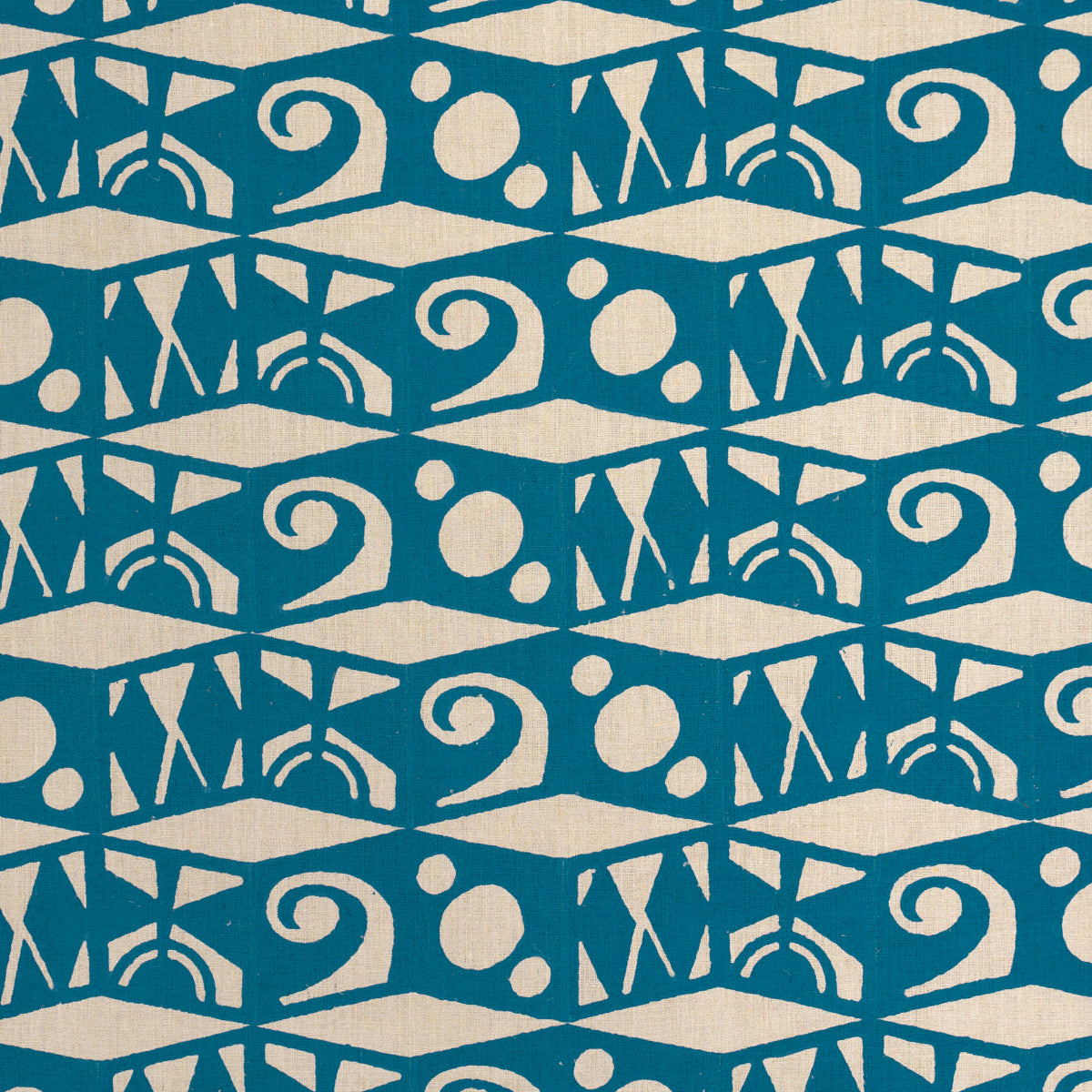 Purchase 182761 | Tarot Hand Block, Mineral Blue - Schumacher Fabric