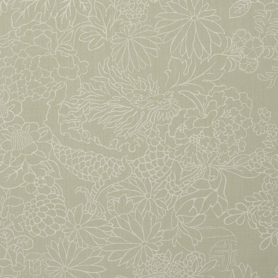 Purchase 182780 | Chiang Mai Dragon Silhouette, Almond Dust - Schumacher Fabric