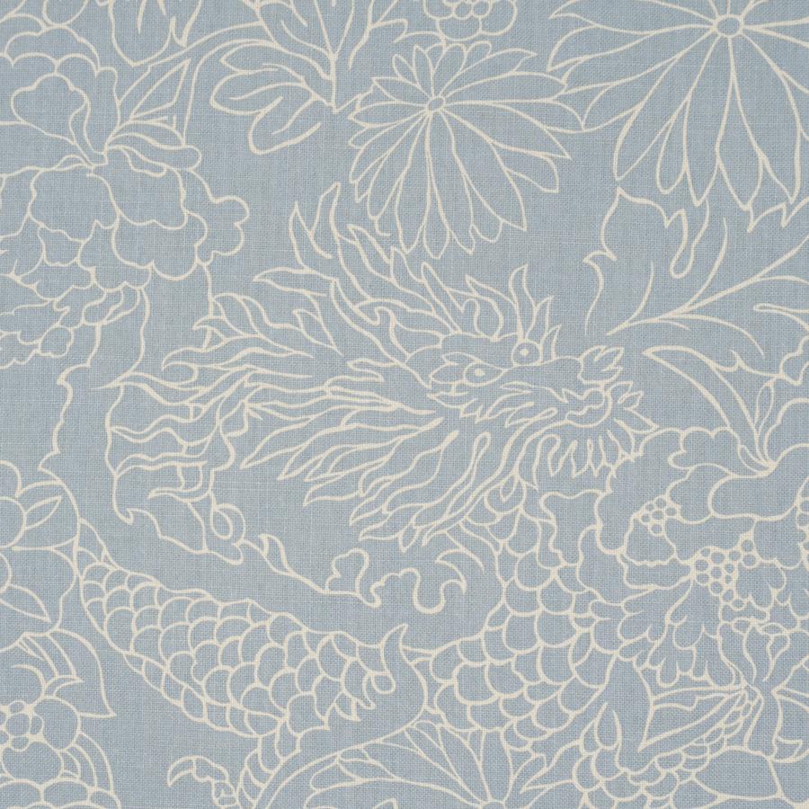Purchase 182782 | Chiang Mai Dragon Silhouette, Ciel De Provence - Schumacher Fabric