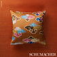 Purchase 182800 | In Dreams Velvet, Persimmon - Schumacher Fabric