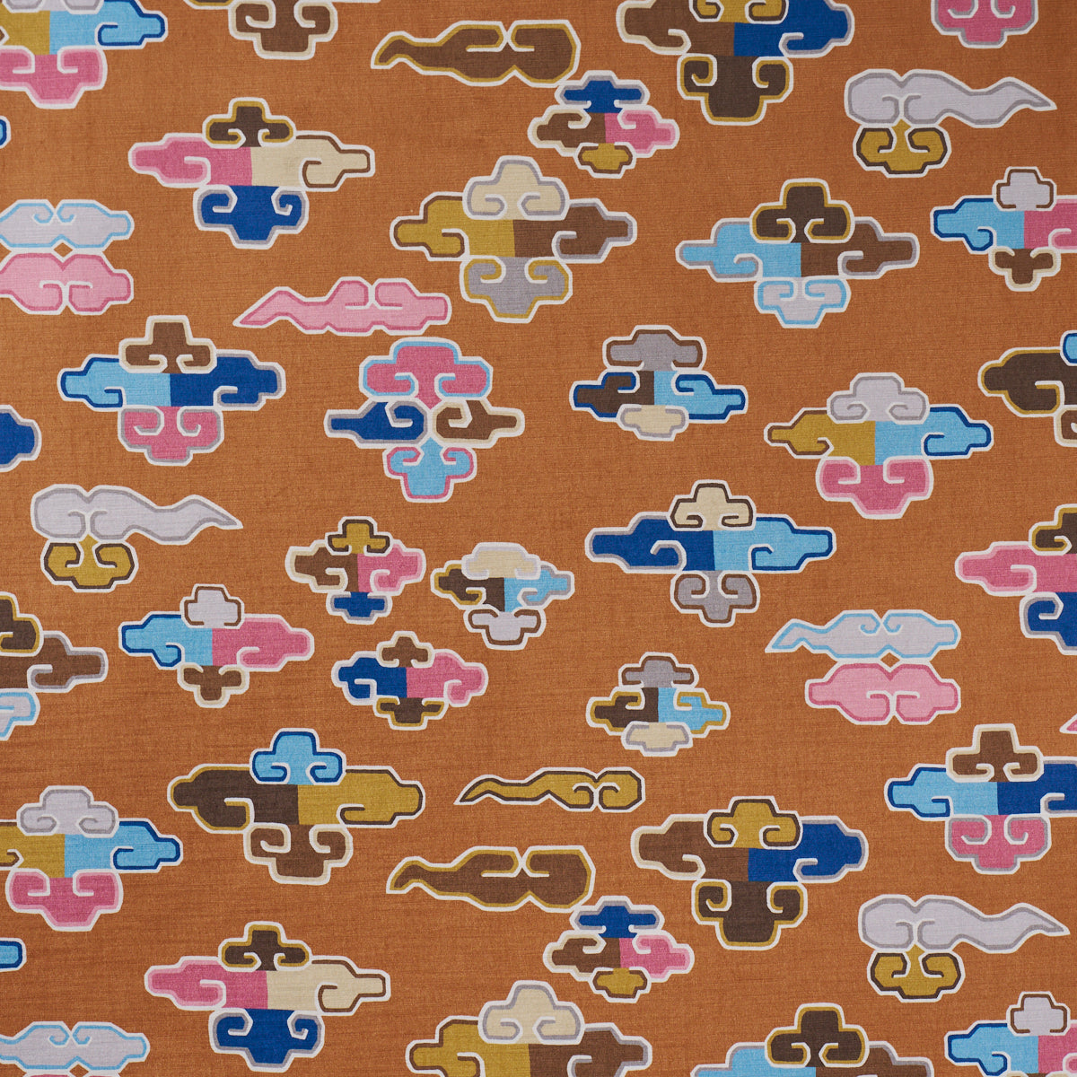 Purchase 182800 | In Dreams Velvet, Persimmon - Schumacher Fabric