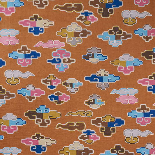 Purchase 182800 | In Dreams Velvet, Persimmon - Schumacher Fabric