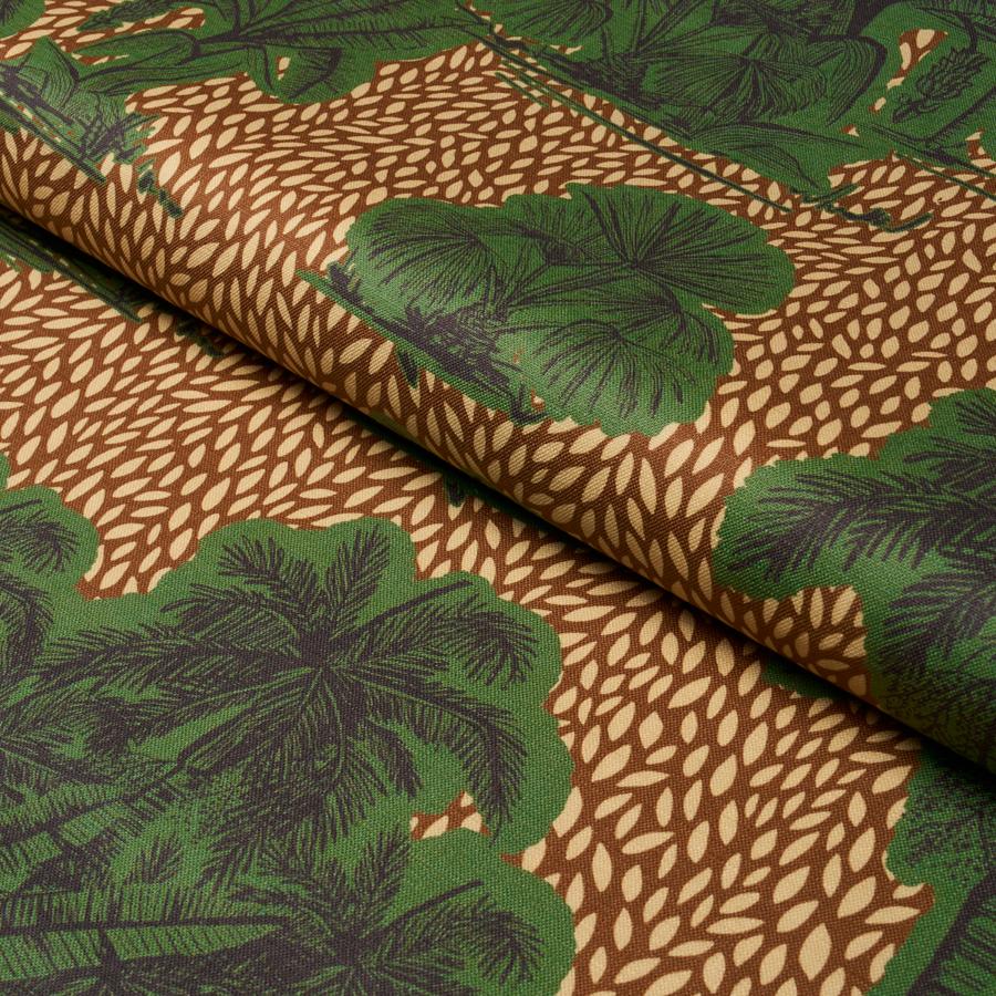 Purchase 182810 | Tropical Safari Print, Orinoco Verdant Oasis - Schumacher Fabric