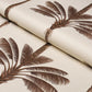 Purchase 182821 | A Palm Is A Palm Print, Chocolate Meets Tobacco - Schumacher Fabric