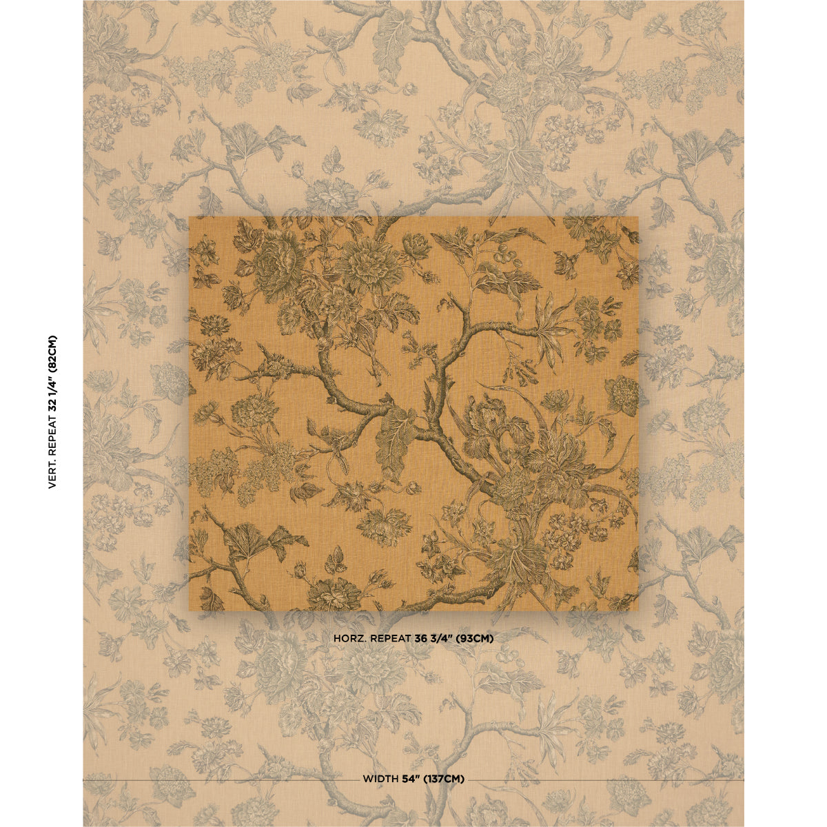 Purchase 182830 | Inverness Garden, Document - Schumacher Fabric