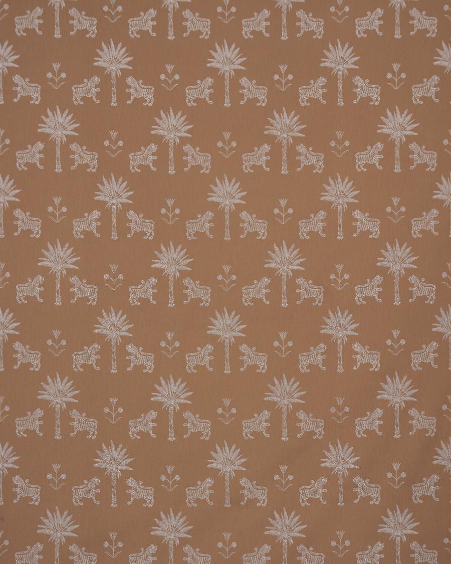 Purchase 182840 | Tiger Palm Silhouette Outdoor, Mediterrean Spice - Schumacher Fabric