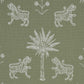 Purchase 182841 | Tiger Palm Silhouette Outdoor, Sage - Schumacher Fabric