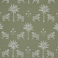 Purchase 182841 | Tiger Palm Silhouette Outdoor, Sage - Schumacher Fabric