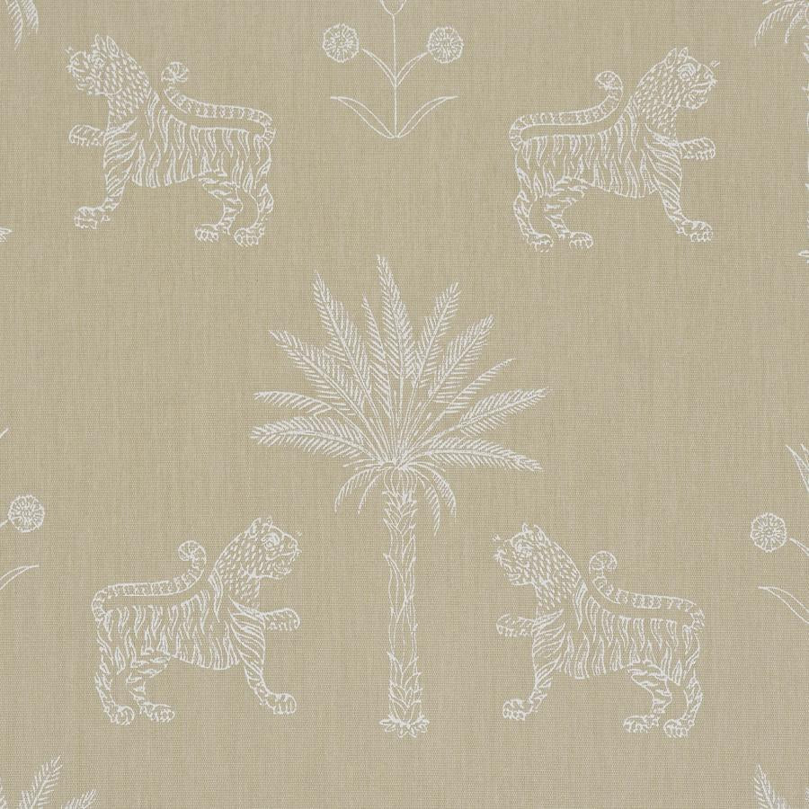 Purchase 182842 | Tiger Palm Silhouette Outdoor, Mistral Sand - Schumacher Fabric