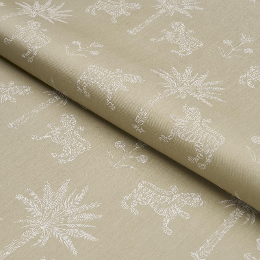Purchase 182842 | Tiger Palm Silhouette Outdoor, Mistral Sand - Schumacher Fabric