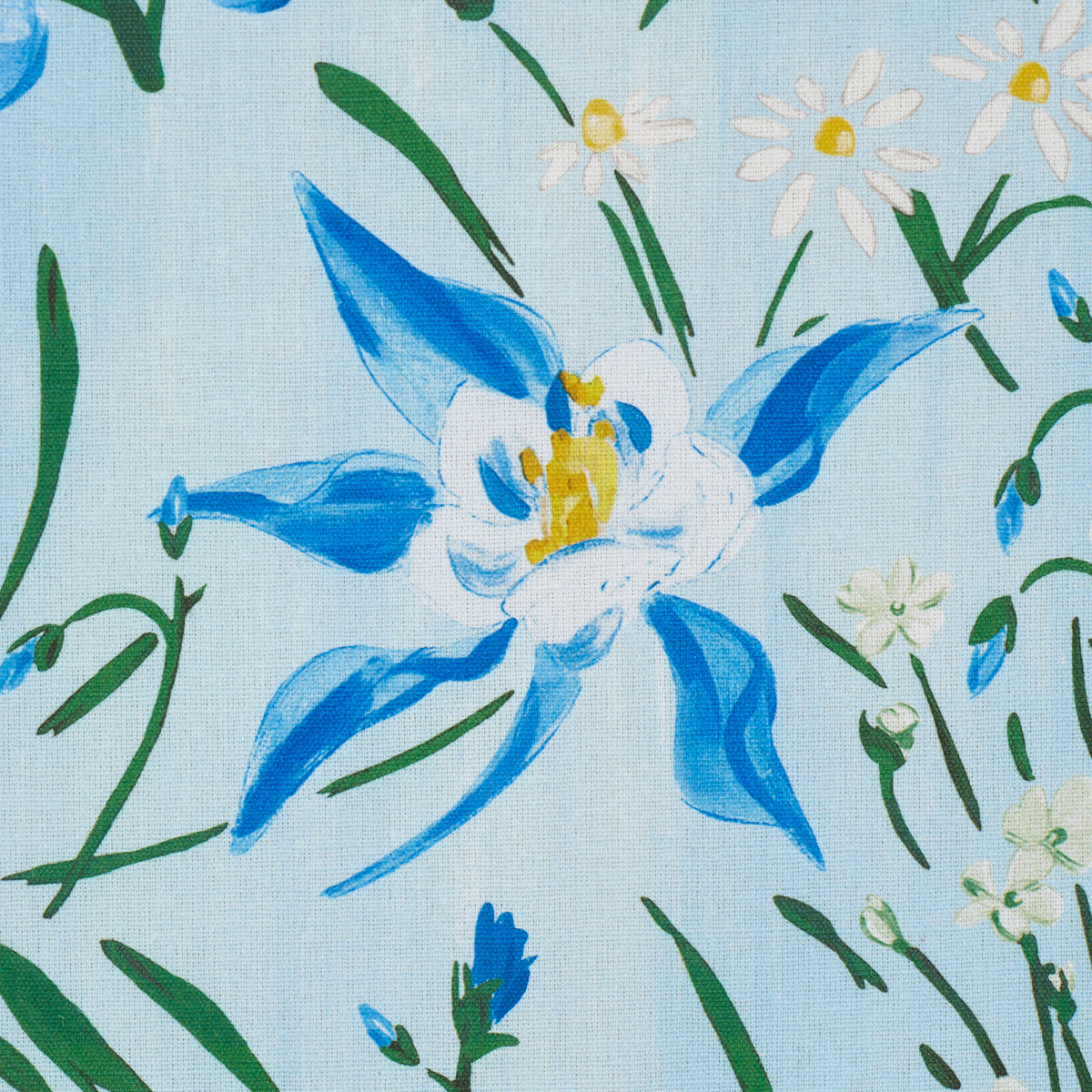 Purchase 182851 | Oz Floral, Sky - Schumacher Fabric