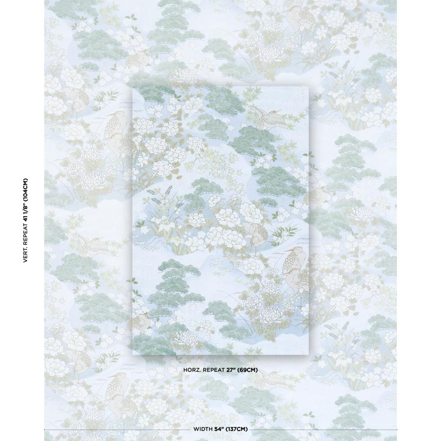 Purchase 182870 | Golden Hills, Sky - Schumacher Fabric
