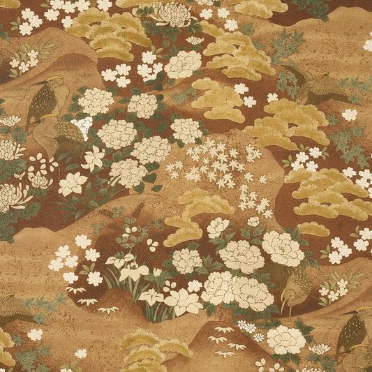 Purchase 182872 | Golden Hills, Burgundy - Schumacher Fabric
