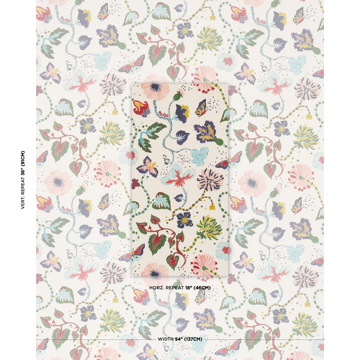 Purchase 182880 | Gloriette, Multi - Schumacher Fabric