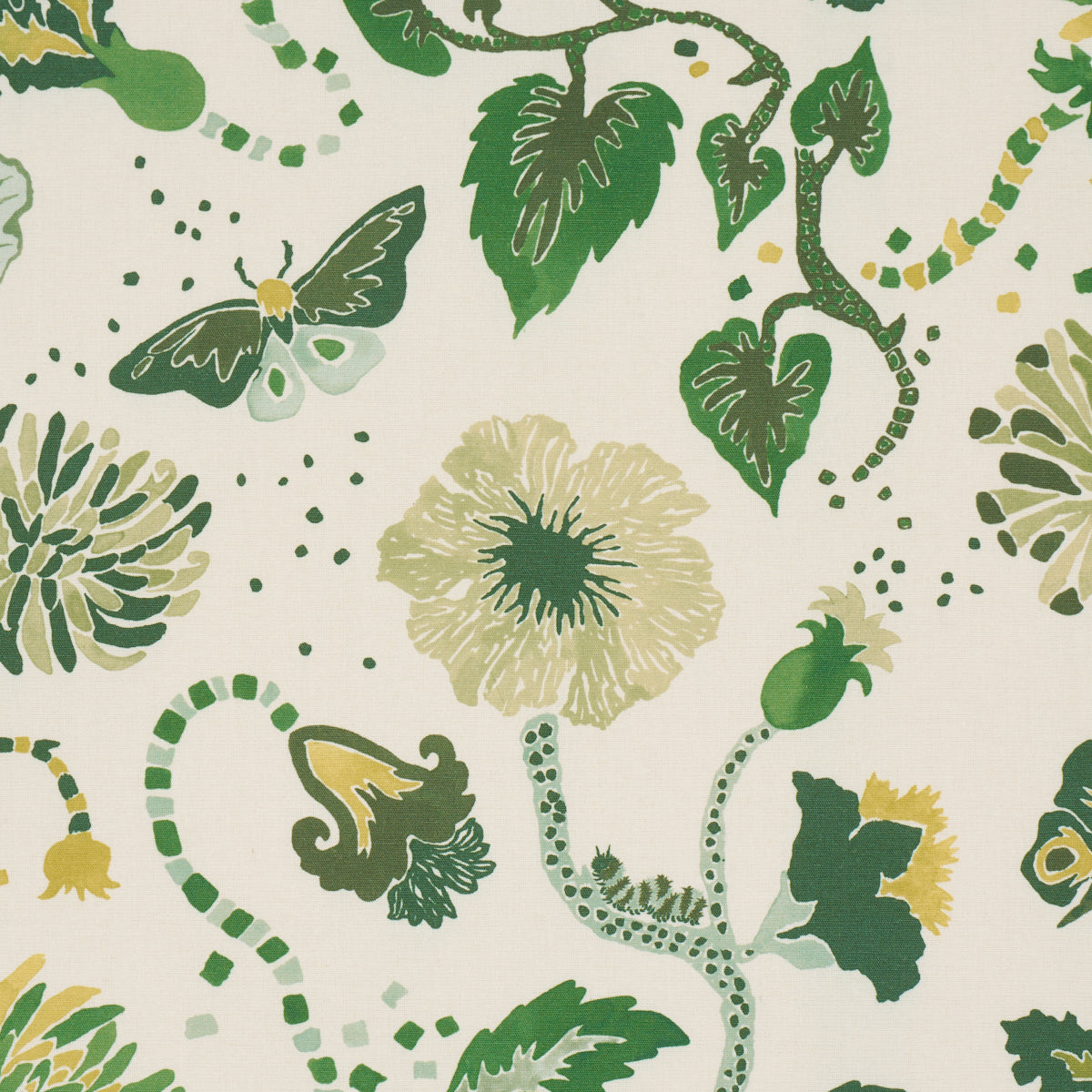 Purchase 182881 | Gloriette, Green - Schumacher Fabric