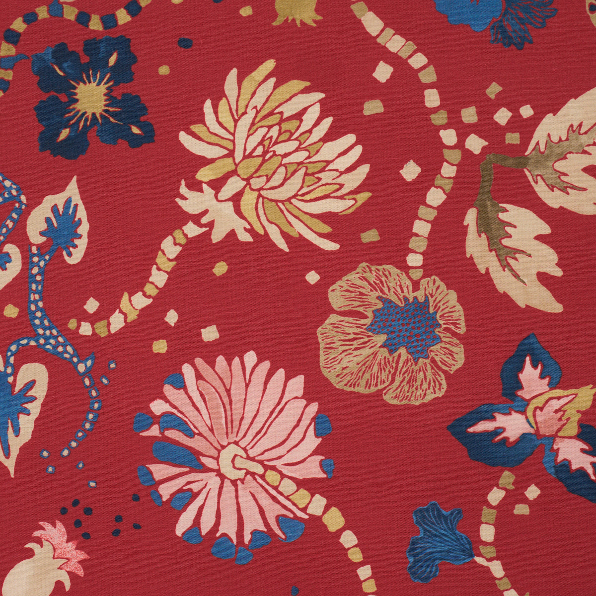 Purchase 182882 | Gloriette, Red - Schumacher Fabric
