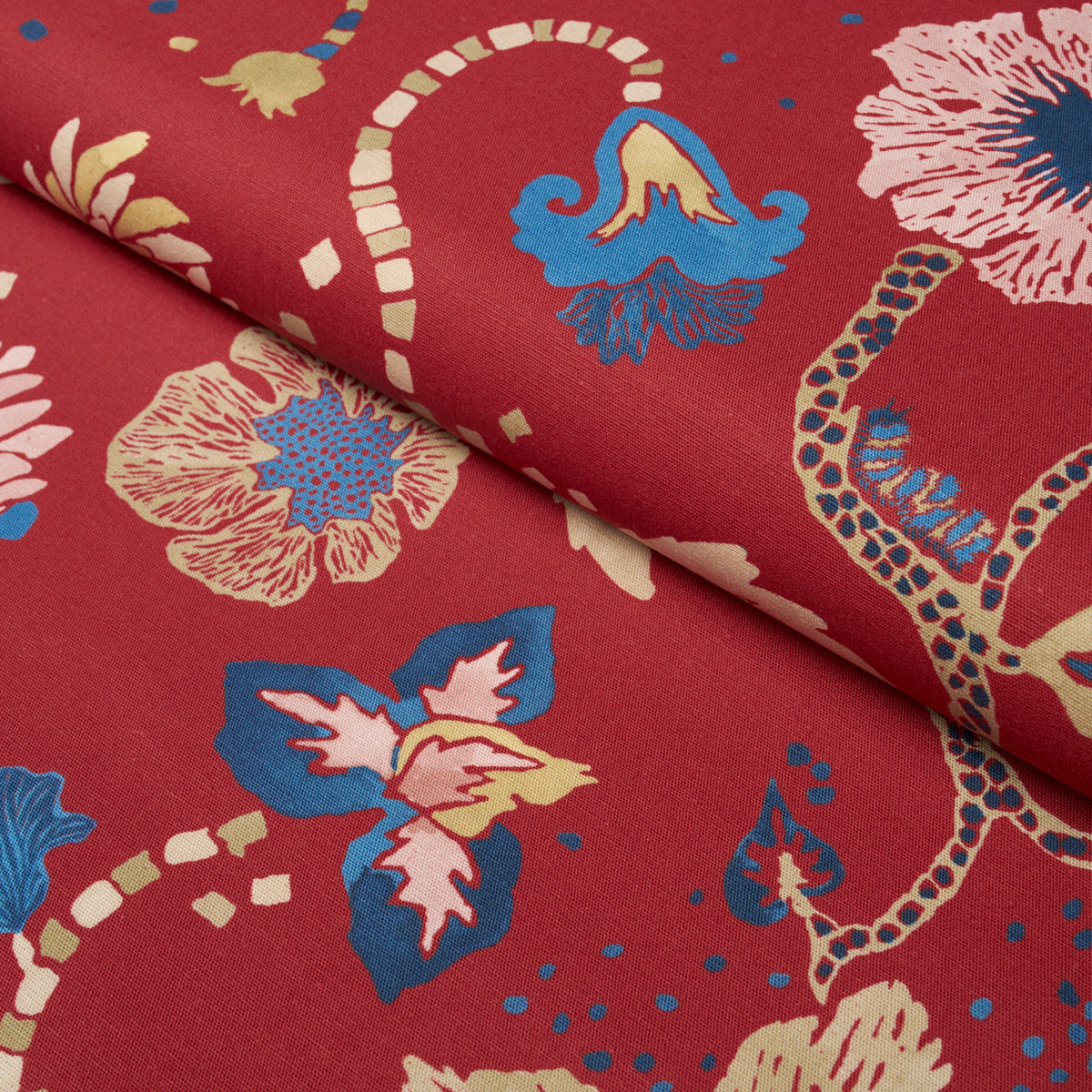 Purchase 182882 | Gloriette, Red - Schumacher Fabric