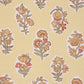Purchase 182890 | Anessa Hand Screen Print, Yellow - Schumacher Fabric