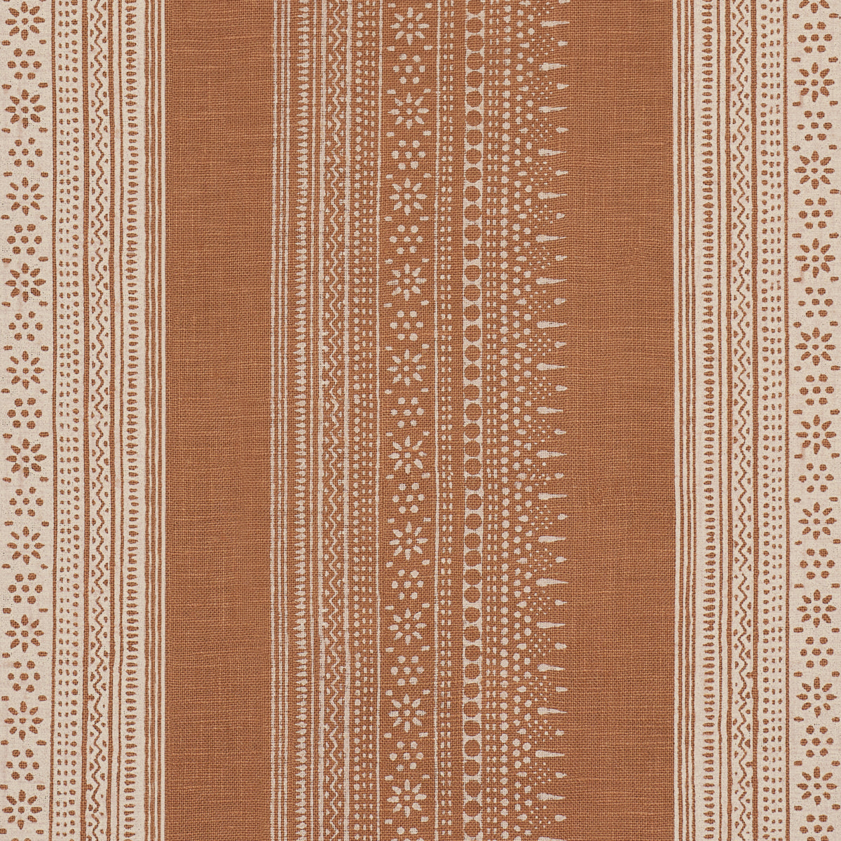 Purchase 182900 | Calista Block Print, Spice - Schumacher Fabric