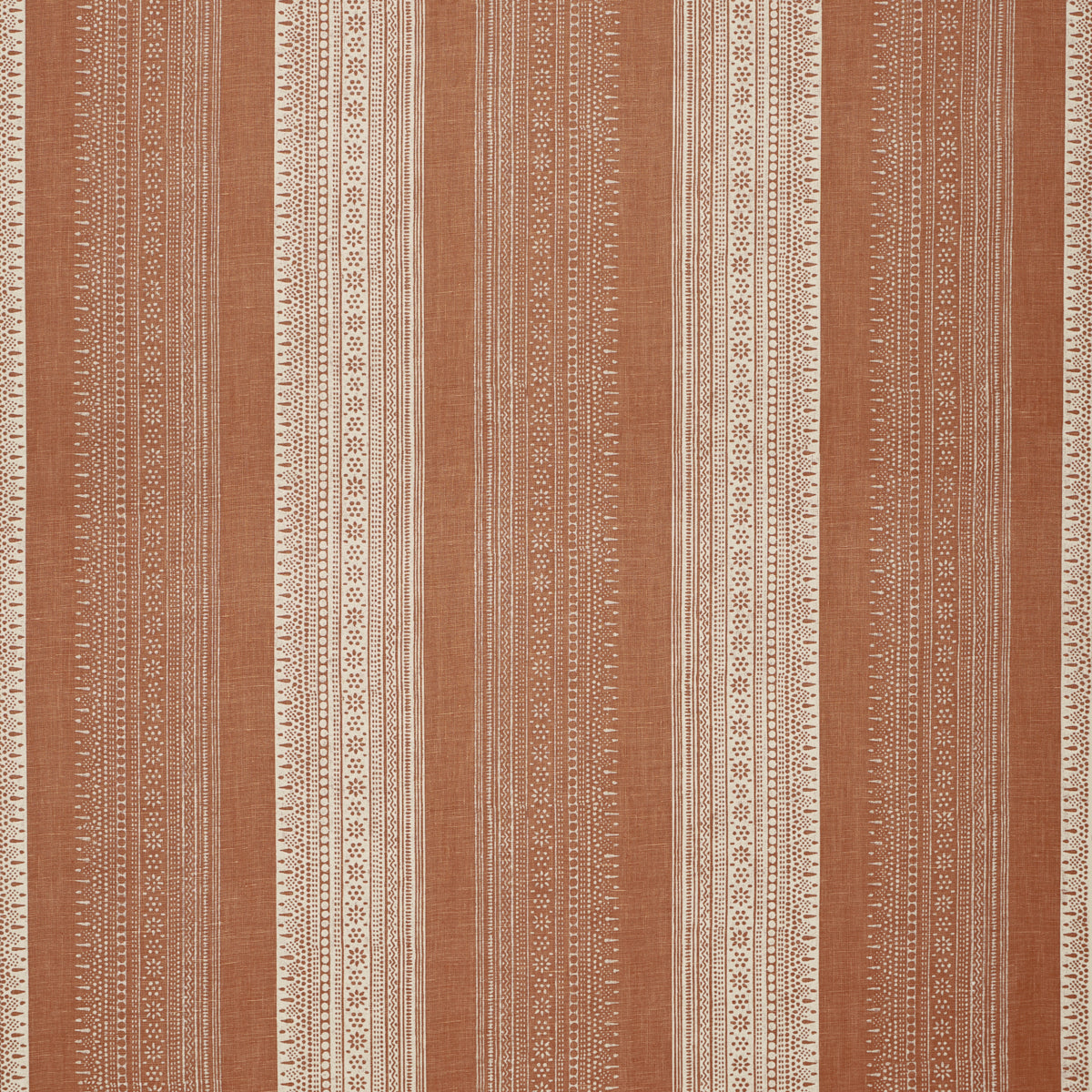 Purchase 182900 | Calista Block Print, Spice - Schumacher Fabric