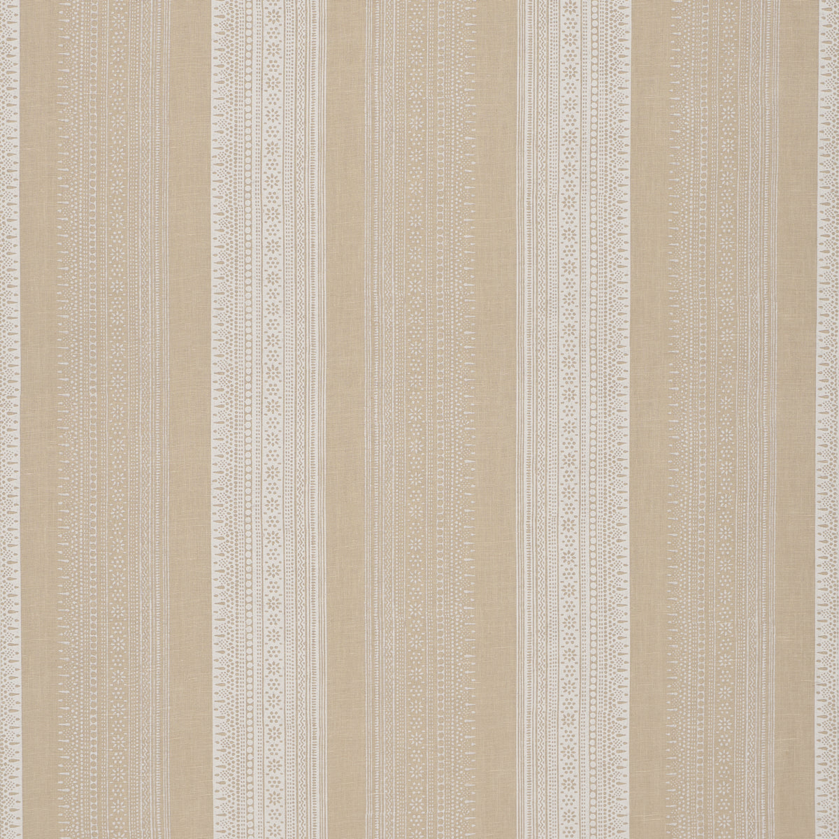 Purchase 182901 | Calista Block Print, Natural - Schumacher Fabric