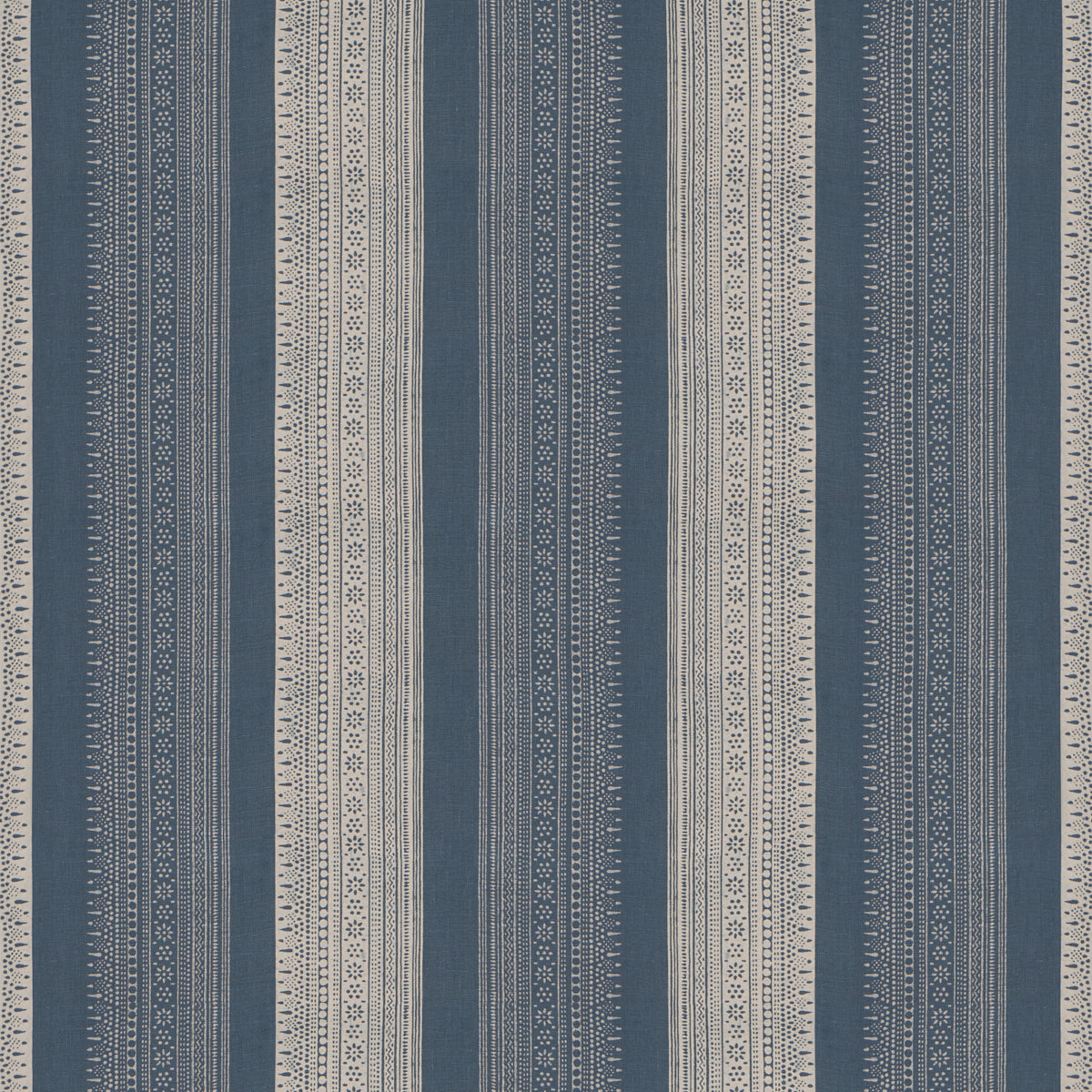 Purchase 182902 | Calista Block Print, Indigo - Schumacher Fabric
