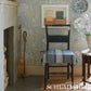 Purchase 182902 | Calista Block Print, Indigo - Schumacher Fabric
