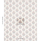 Purchase 182912 | Dalila Hand-Screen Print, Red & Blue - Schumacher Fabric