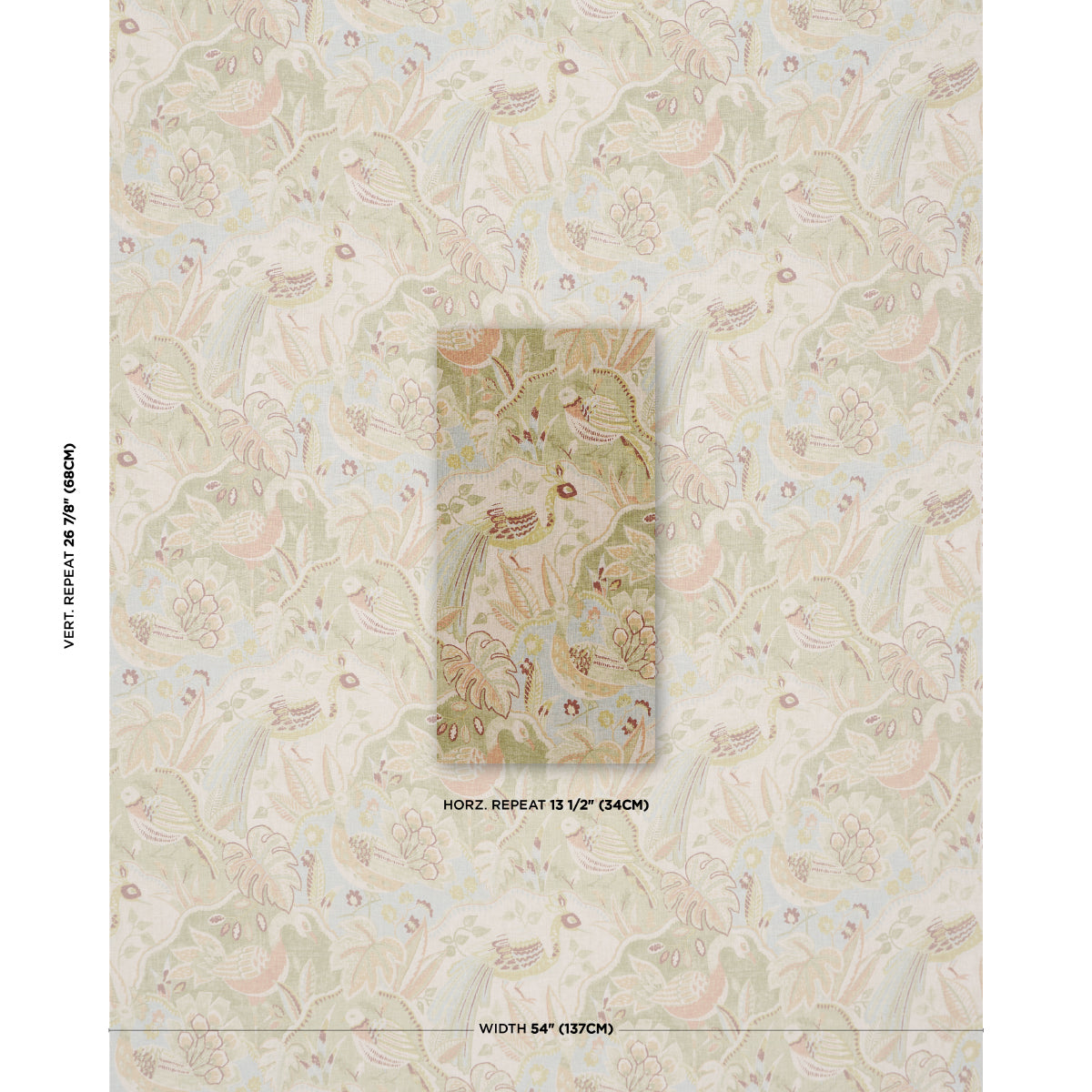 Purchase 182930 | Soraya, Sage - Schumacher Fabric