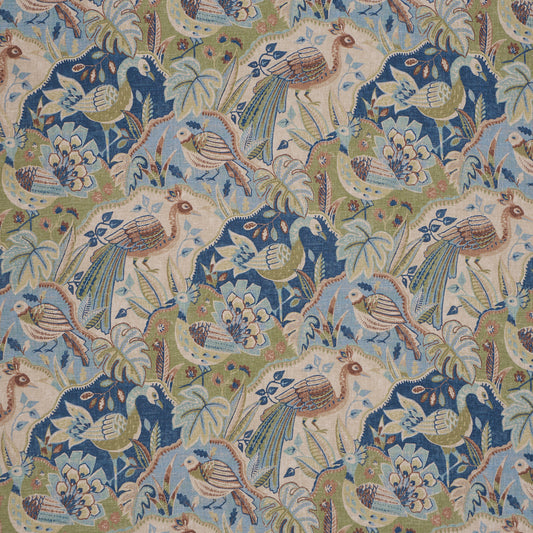 Purchase 182932 | Soraya, Blue - Schumacher Fabric
