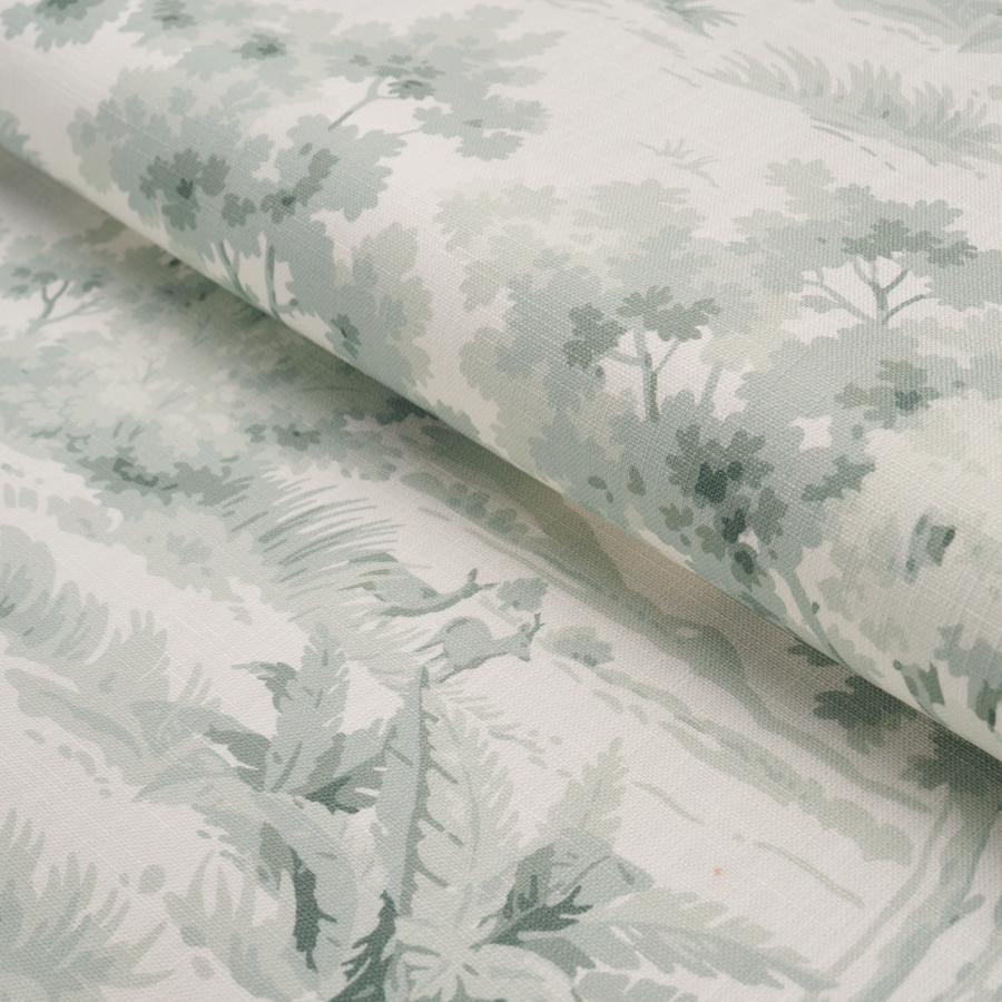 Purchase 182960 | Countryside Morning, Green - Schumacher Fabric
