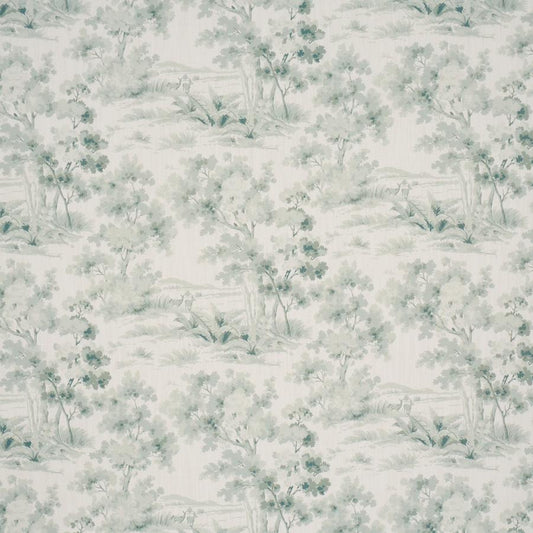 Purchase 182960 | Countryside Morning, Green - Schumacher Fabric
