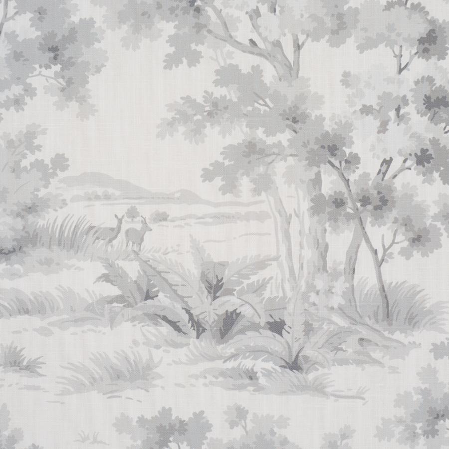 Purchase 182961 | Countryside Morning, Grey - Schumacher Fabric