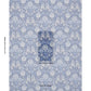 Purchase 182972 | Dahlia Garden, Blue And White - Schumacher Fabric