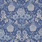 Purchase 182972 | Dahlia Garden, Blue And White - Schumacher Fabric