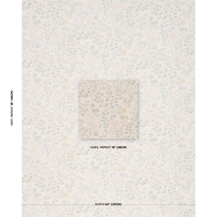 Purchase 182980 | Flora, Sand - Schumacher Fabric