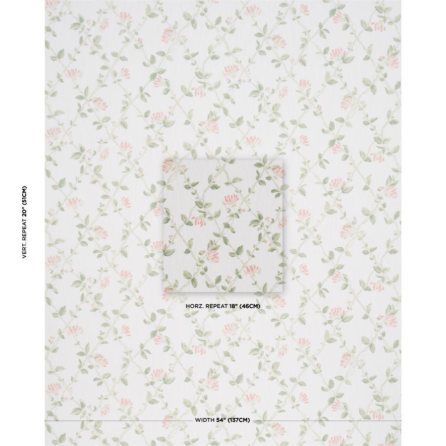 Purchase 182990 | Honey Suckle, Leaf - Schumacher Fabric