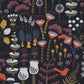 Purchase 183000 | Hoppmosse, Midnight - Schumacher Fabric