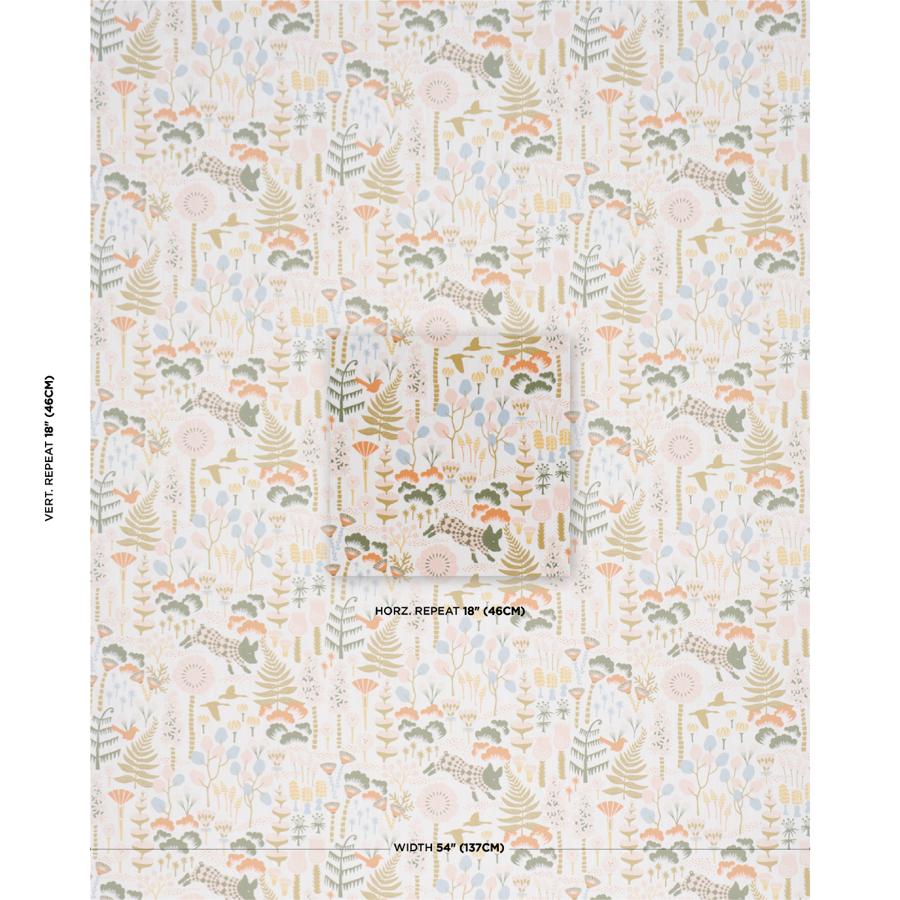 Purchase 183001 | Hoppmosse, Ivory And Multi - Schumacher Fabric