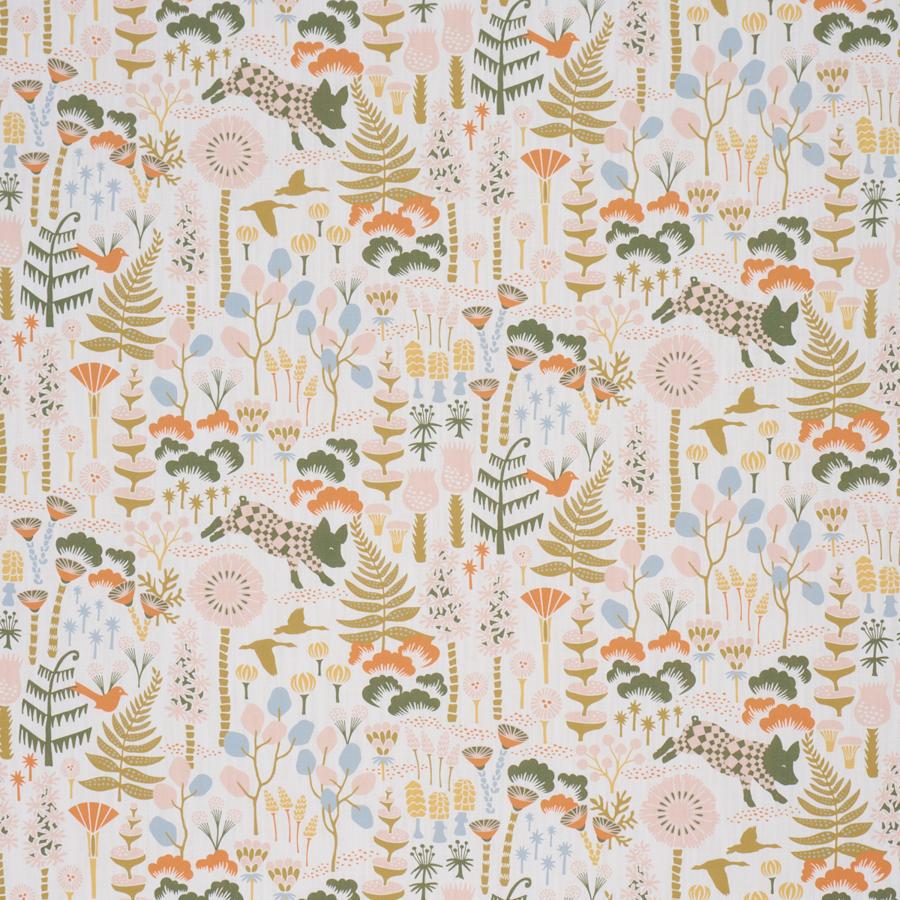 Purchase 183001 | Hoppmosse, Ivory And Multi - Schumacher Fabric