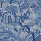 Purchase 183012 | Indigo Garden, Blue And White - Schumacher Fabric
